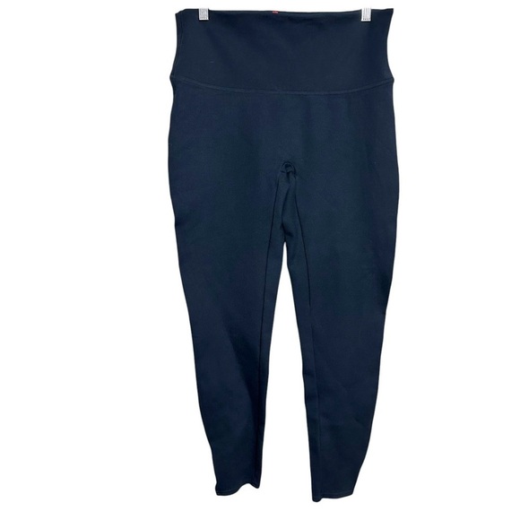 Spanx Ponte Knit Slit Hem Leggings - Picture 10 of 10